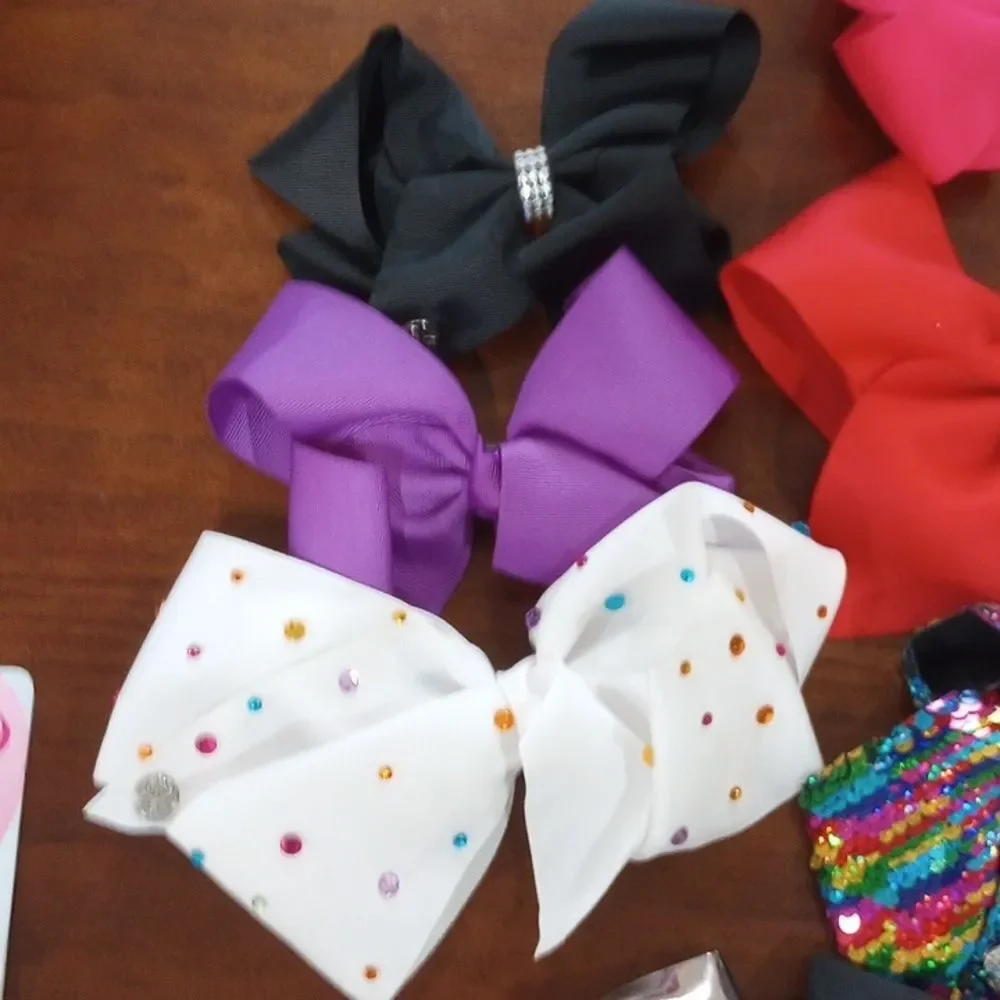 Jojo Siwa & Boutique Hair Bow Collection With Bracelet - Set of 12 Bows!